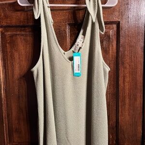Sage Green Sleeveless Top
